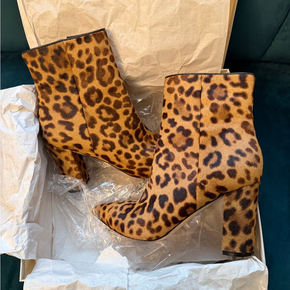 Marc Fisher “Ulanily” Brown Multi Pony Boots